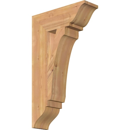Ekena Millwork Legacy Traditional Smooth Bracket, Western Red Cedar, 5 1/2"W x 18"D x 30"H BKT06X18X30LEC01SWR